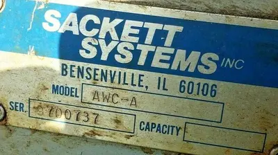 USED 1997 SACKETT SYSTEMS WRS / AWC-A