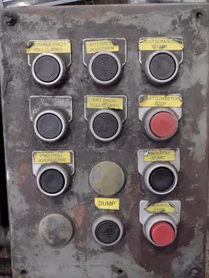 4" CAPACITY ULTRASONIC BAR & TUBE CONTINUOUS WASHER: STOCK #22589