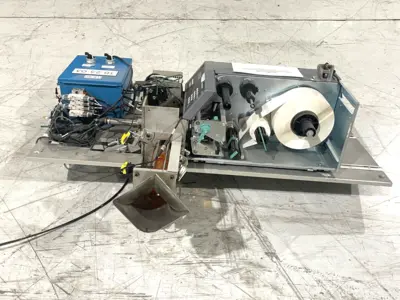 Used Unbranded Automatic Label Applicator System Pressure Sensitive Labelers Michigan US | Maverick Industrial Sales #1489964