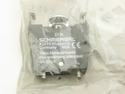 Schmersal EDRR40RT/2X303/GB E-Stop Pushbutton Kit Mushroomhead 103008214