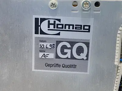 USED HOMAG GQ PLC CHASSIS 20-SLOT W/ FLOPPY READER