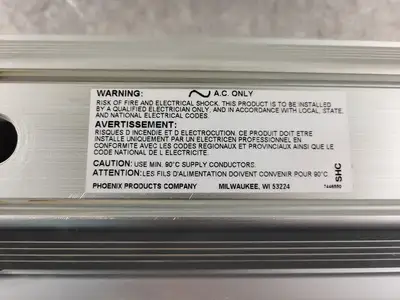 USED PHOENIX BLSTA1000HPSQV