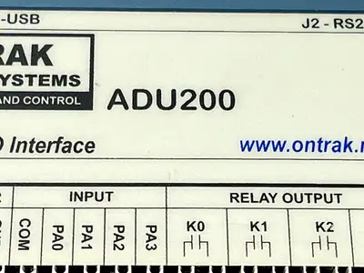 USED ONTRAK CONTROL SYSTEMS ONTRAK CONTROL SYSTEMS ADU200