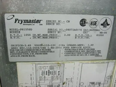 Garland Frymaster Gas Deep Fryer