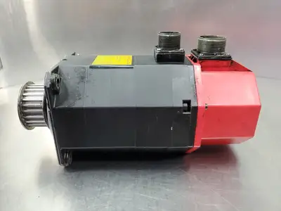 USED FANUC A06B-0313-B072 Model OS Servo Motor, 3000RPM, 127V