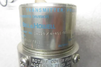 BELL & HOWELL 14028/4-403-0005 PRESSURE TRANSMITTER 1420844030005