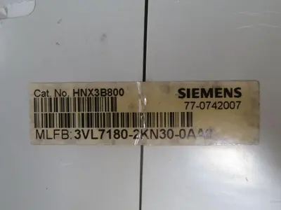Used SIEMENS HNX3B800 Circuit Breakers Texas US | Aucto #1308509