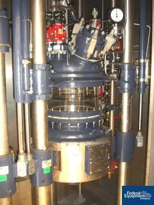 USED R&M Italia 160 Liter R & M Italia Glass Lined Reactor Set