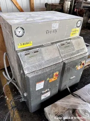 Used 100mm Buss Kneader System with Hot Feed Extruder & Gala Underwater Pelletizer | 200 HP | 2,000 lb/hr PVC Line