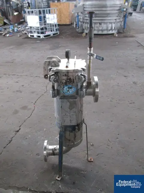 Used York-Shipley 8" YORK BASKET FILTER, S/S, 150# Inline Basket Filters Ohio US | Federal Equipment Company #130807