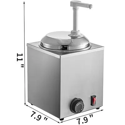 Nacho cheese - chocolate -  sauce dispenser -hot  - 2.6 quarts