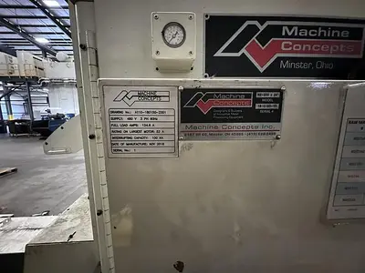 2018 24" DALLAS FEEDER w/MACHINE CONCEPTS PRECISION STRAIGHTENER, REEL & COIL CAR
