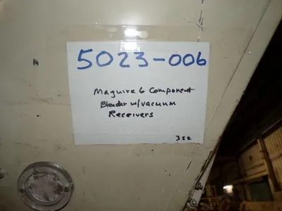 MAGUIRE 6 component blender Resin Handling, Blenders - Gravimetric | Mark One Machinery (10)