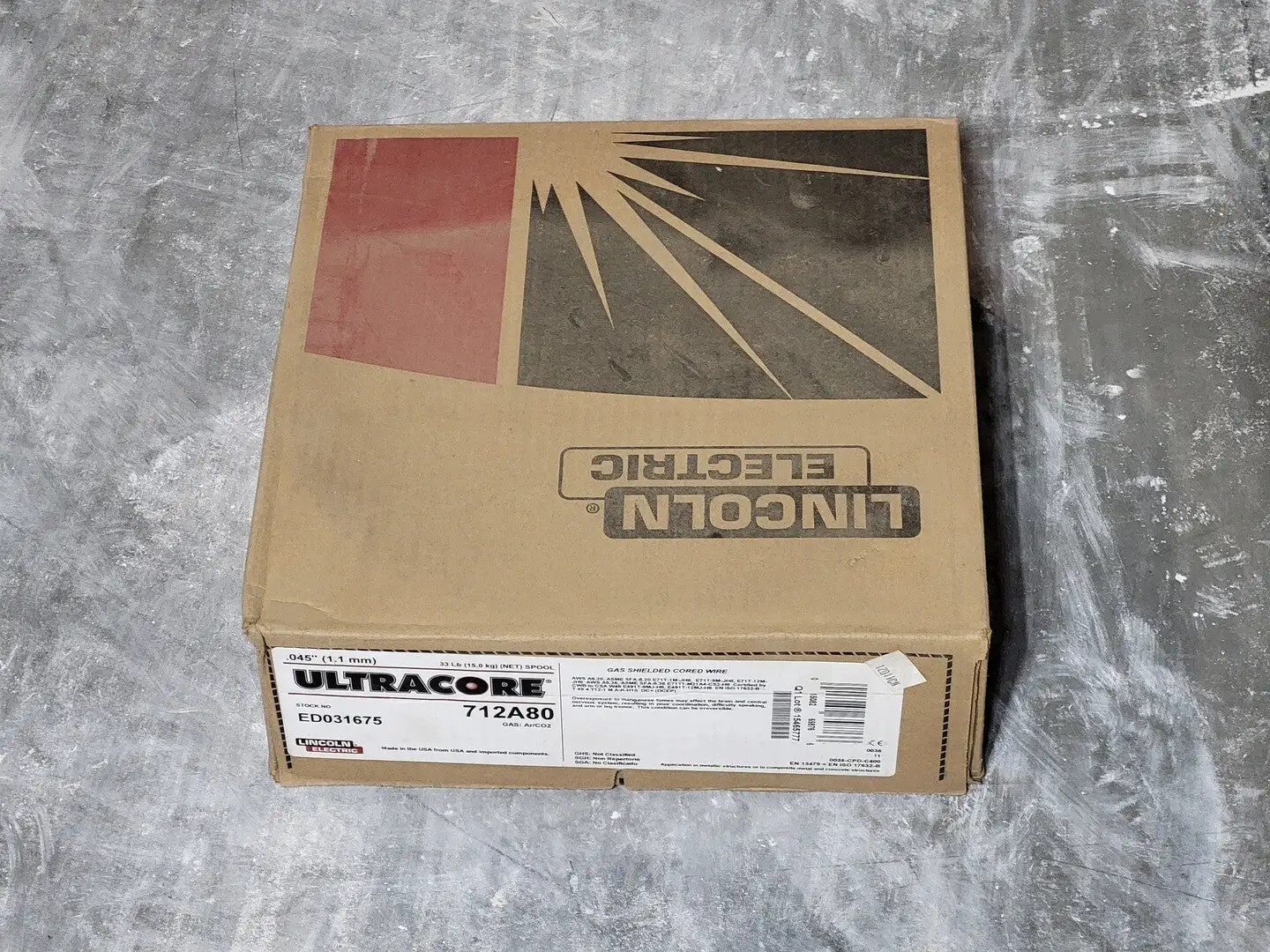 NEW LINCOLN ELECTRIC 712A80