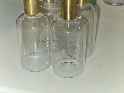Lot of (4) Bud Vase - Zoya by Accent Décor 2 3/4" x 12 1/2"