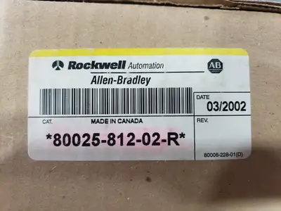 NEW ALLEN-BRADLEY 80025-812-02-R