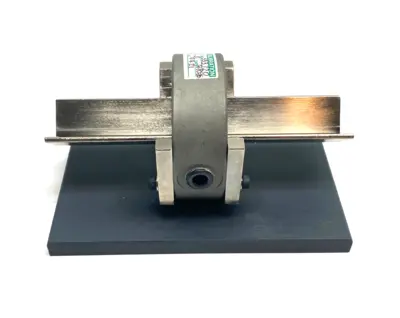 New | in-Stock MAHR DIMENSIONAIR 2-JET AIR RING GAUGE W/ GUIDE CHUTES & BASE PLATE Air Gages Michigan US | Maverick Industrial Sales #1122814