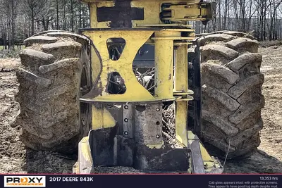 Used 2017 DEERE 843K Feller Bunchers Louisiana US | Proxy Equipment #1385128