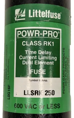 NEW LITTELFUSE LLSRK 250