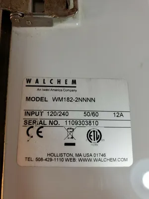 Walchem Webmaster One WM182-2NNNN Water Treatment Controller 2C
