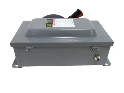 NEW SQUARE D HU362AWKEI SAFETY SWITCH 60A 3P