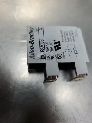 USED Allen-Bradley 100-FSV136 Ser A Surge Suppressor, 56-136AC/78-180VDC