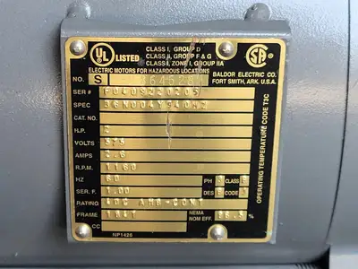 USED BALDOR SBU864528