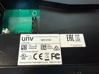 Unv OET-213H Face Recognition Access Control Terminal (8.4.8)