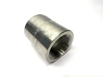 N/A | Straight High Pressure Stainless Steel Reduce Pipe Fitting 2" x 1-1/2" - New – Open box