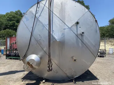 Used Chattanooga Boiler & Tank 304L Stainless Steel Tank – 10,557 Gallons | API 650 | Built 2005