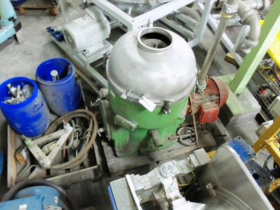 Westfalia KO 15006 chamber bowl centrifuge, 316SS.