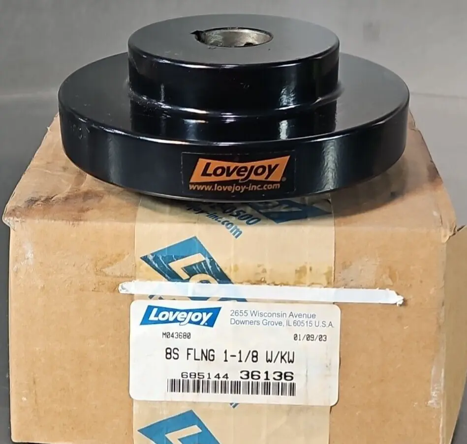 Lovejoy 685144 36136 Coupling Flange 1-1/8in Bore 1/4inx1/8in Kw Loc4B35