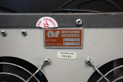 USED AMPLIFIER RESEARCH 700A