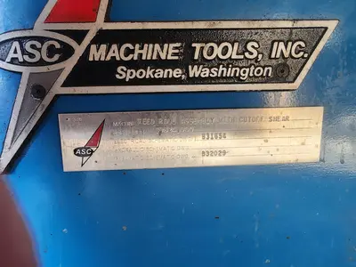ASC MACHINE TOOLS CAS4-12-9-L Roll Formers | Bud's Equipment Sales (7)