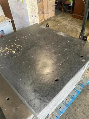 Standridge Grade-A Black Granite Surface Plate 40" x 34.5" x 6.5"