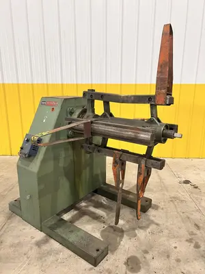 4,000 LBS X 20" EGAN MODEL #M-401-20 PULL OFF UNCOILER COIL REEL: STOCK #21120