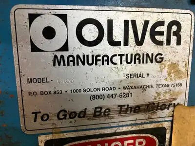OLIVER MANUFACTURING V-1300 Cutter Guillotine | Perry Equipment (2)
