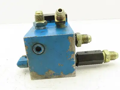 Hydraulic 2 Station Manifold Valve Block D03