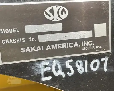 Used 2022 SAKAI SV544D Single Drum Rollers Maryland US | Core Equipment Group #1502066