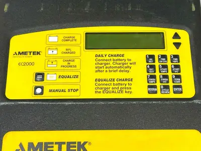 1200PACD3-18P | Ametek  Prestolite Power Battery Charger EC2000 - For parts or not working