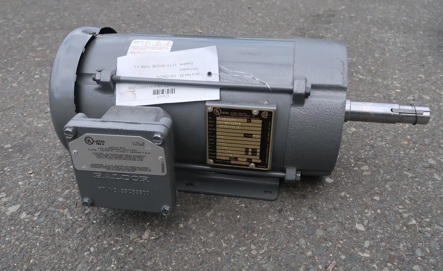 USED BALDOR CA958577