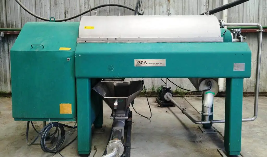 Westfalia CB 300-01-32 decanter centrifuge, 316SS.