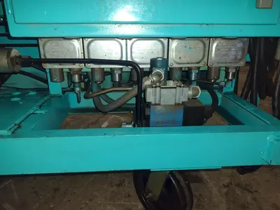 40 TON MODERN HYDRAULICS 4 CYLINDER PORTABLE HYDRAULIC DIE SETTING & SEPARATING SYSTEM: STOCK #23773