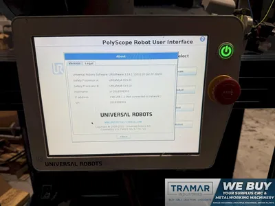 Used 2018 UNIVERSAL UR10 Robots Michigan US | Tramar Industries #1319610