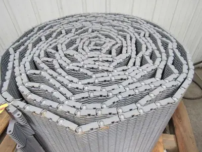 Intralox 400FG Flush Grid Conveyor Belt 2" Pitch 19-11/16"x 55' 17% Open Area