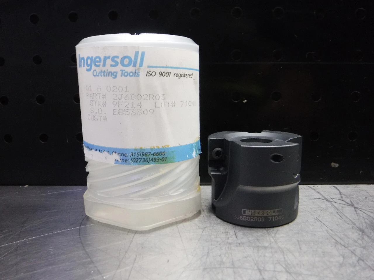 Ingersoll 2" Indexable Facemill 3/4" Arbor 2J6B02R03 (LOC3060B)