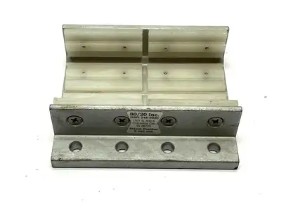 6724 | 80/20  Double Flange Long Standard Linear Bearing 4 Slot Mount - Used