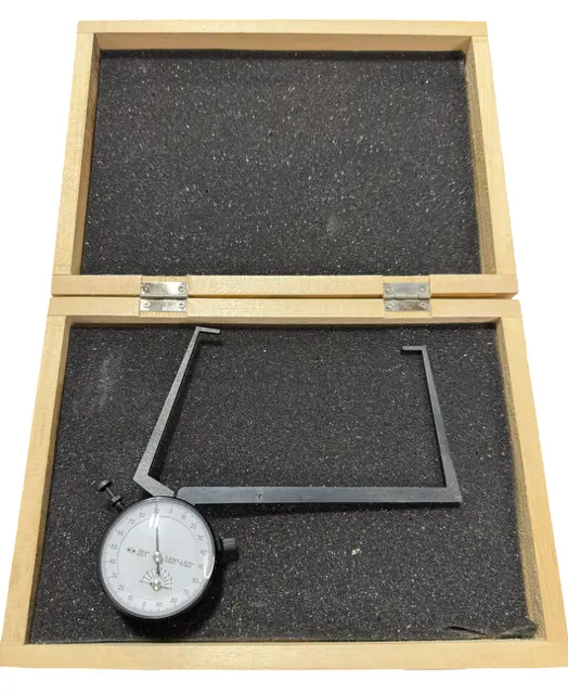 External Dial Caliper 3-5/8" to 4-5/8" Range, 2" Face, 0.001" Graduation