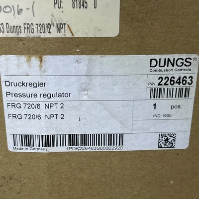 NEW Dungs FRG720/6
