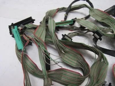 Sodick Fine FS-A4F BP-00IC PLC Card Assortment Ribbon Card Link Cables Lot Of 10